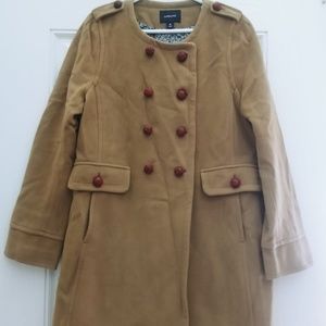 Women's Lands' End Wool Coat